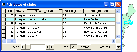 Field Menu