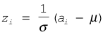z-value